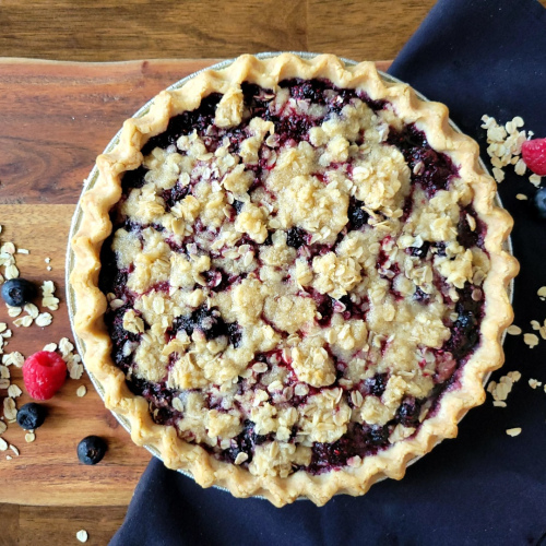 Triple Berry Streusel Pie, 10 in.