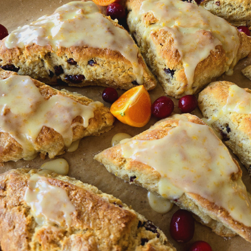 Cranberry Orange Scone