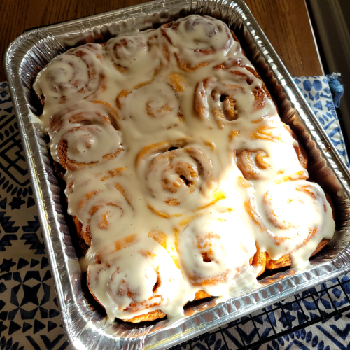 Cinnamon Rolls - pan