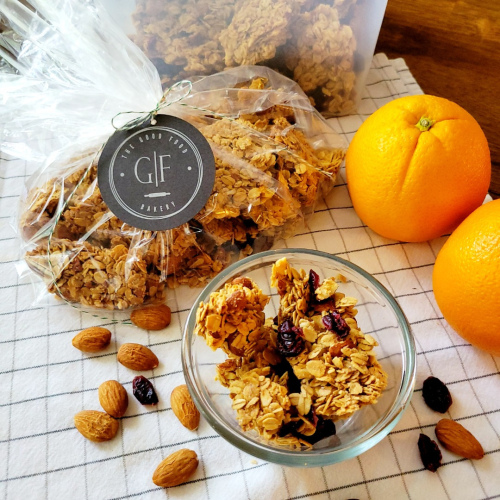 Cranberry Orange Almond Granola